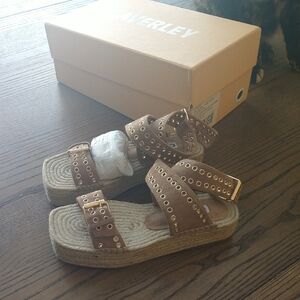 Beige Bohemian Anthropologie Sandals